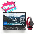 Combo Laptop Hp 250 G10 15.6" Core i7 1355U 16Gb 512Gb SSD Plata + Audifonos Bluetooth