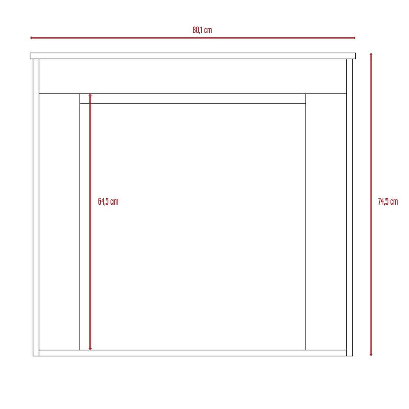 Escritorio Taira, Wengue Virtual Muebles image number null
