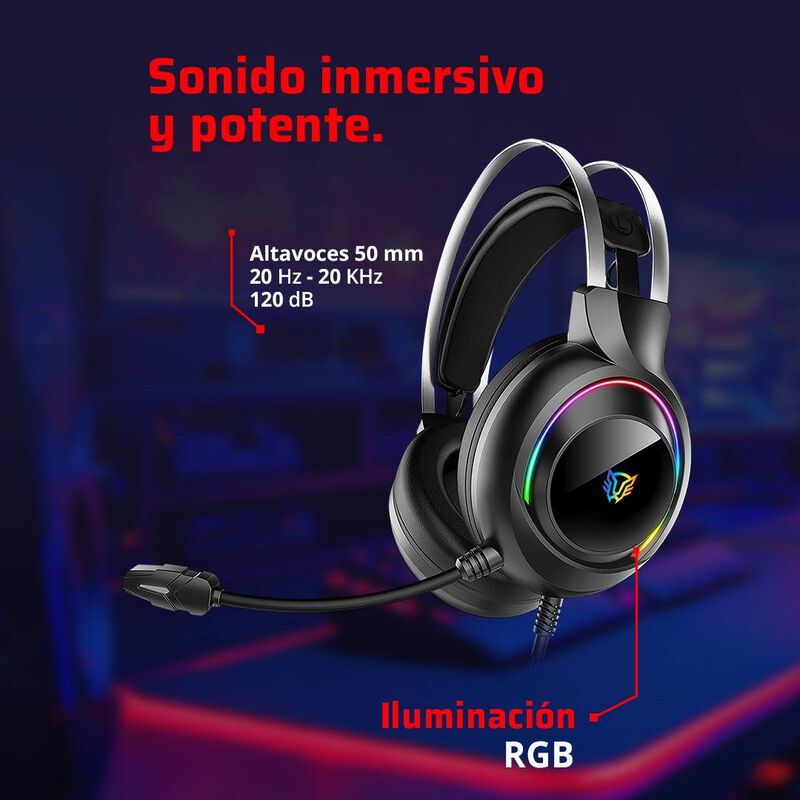 Diademas Gaming Balam Rush Br-941204 image number null