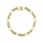 Pulsera Oro Amarillo 14K De 22 Cm (Aprox.) 6.5 Mm De Ancho