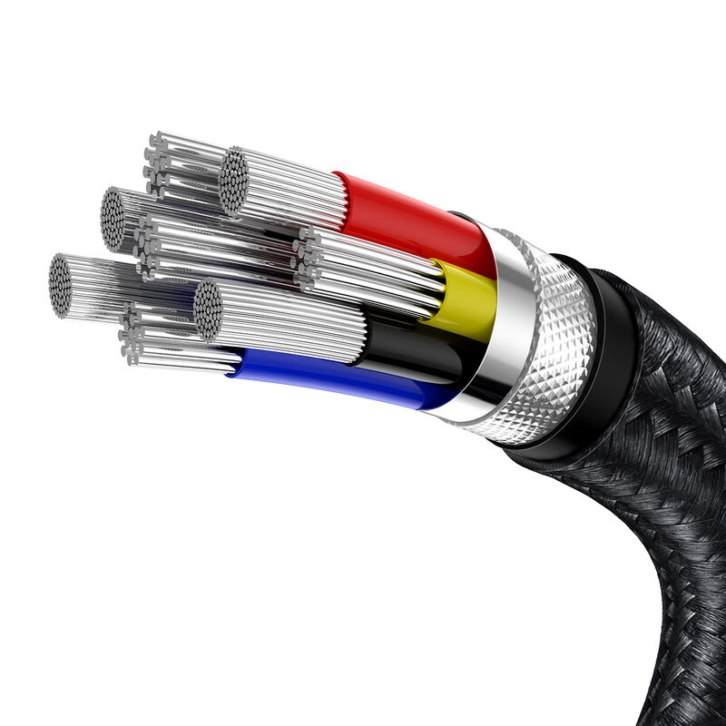 Cable de Datos Metálico Tipo-C a Tipo-C Trenzad... image number null