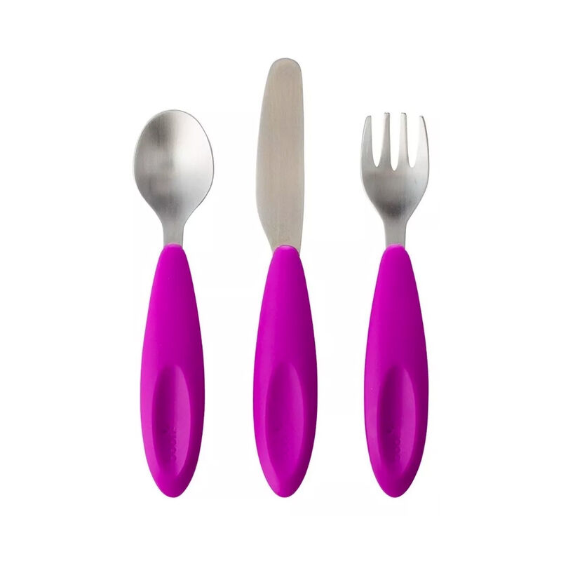 Juego De Cubiertos Transicionales Infantiles Bo... image number null