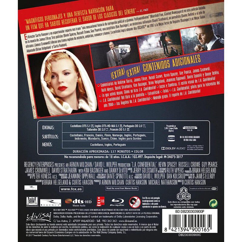 L.A. Confidencial (Blu-ray) image number null