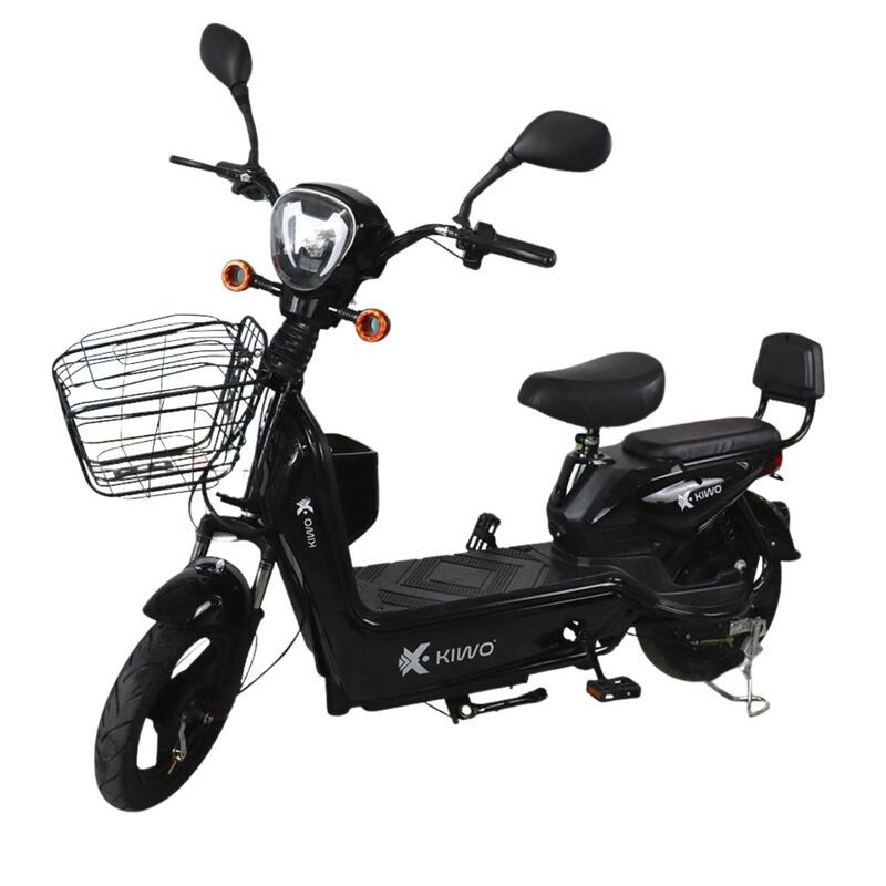 Bicicleta El&eacute;ctrica Kiwo Negra image number null