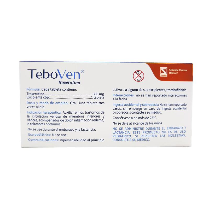 Teboven 300 Mg 40 Tableta(s) image number null