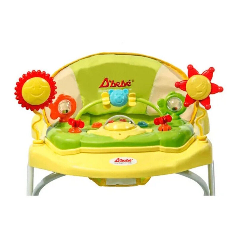 Andadera Verde Para Bebes Con Bast&oacute;n Musical Su... image number null