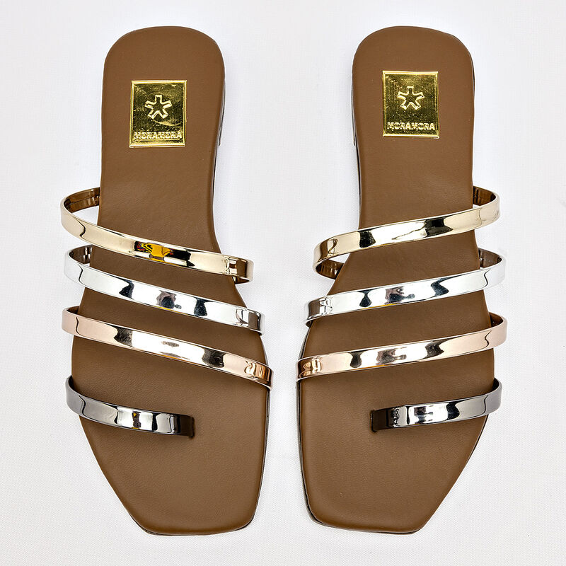 Moramora sandalia piso para mujer multicolor co... image number null