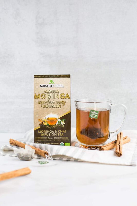 T&eacute; Miracle Tree Moringa Chai 3&times;16 Bolsas image number null