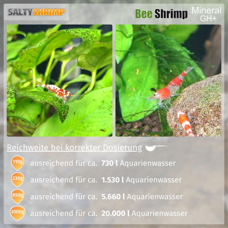 Tratamiento de Agua Saltyshrimp Mineral GH+ par... image number null