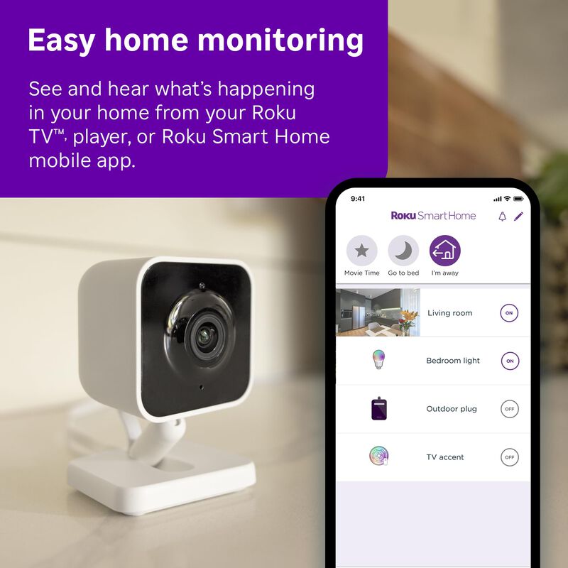 C&aacute;mara De Seguridad Roku New Indoor Camera 2024... image number null