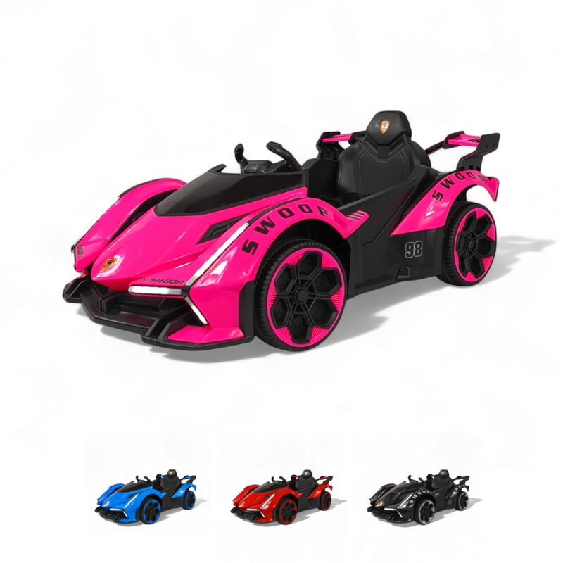 Carro Montable Para Ni&ntilde;os Ferrari Con Control R... image number null