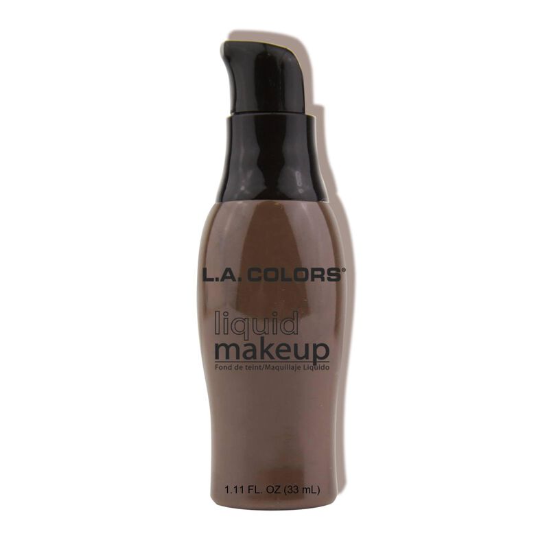 Maquillaje L&iacute;quido L.a. Colors Ebony 33 ml image number null