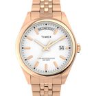 Reloj Timex Legacy 36mm Oro Rosa Esfera Blanca 50m