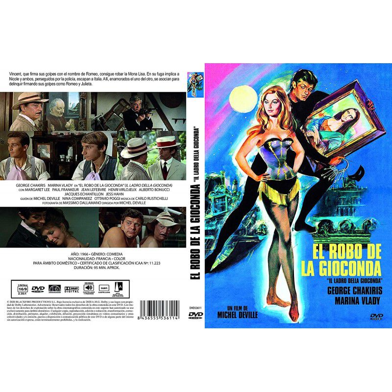El Robo De La Gioconda [dvd] (1966) On A Vol&eacute; L... image number null