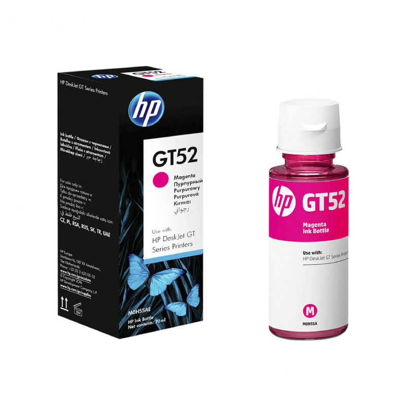 Kit Tintas Hp Gt53 Black Gt52 Cmy image number null
