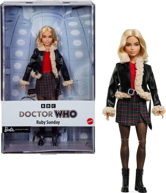 Mu&ntilde;eca Barbie Ruby Sunday Dr. Who 14&ordf; Temporada... image number null