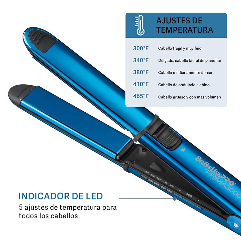 Plancha Profesional Babylisspro Prima3000 Nano ... image number null