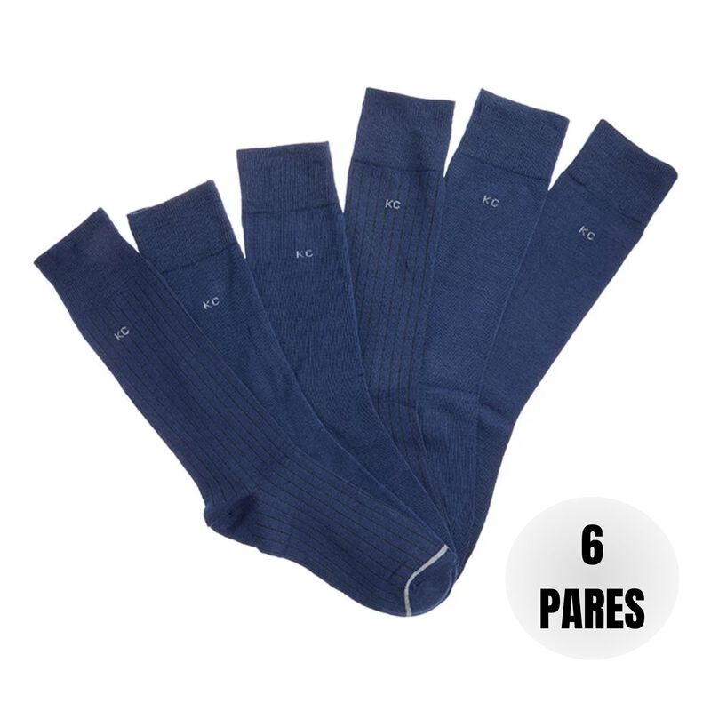 Kenneth Cole 6 Pares de Calcetines para Hombre,... image number null
