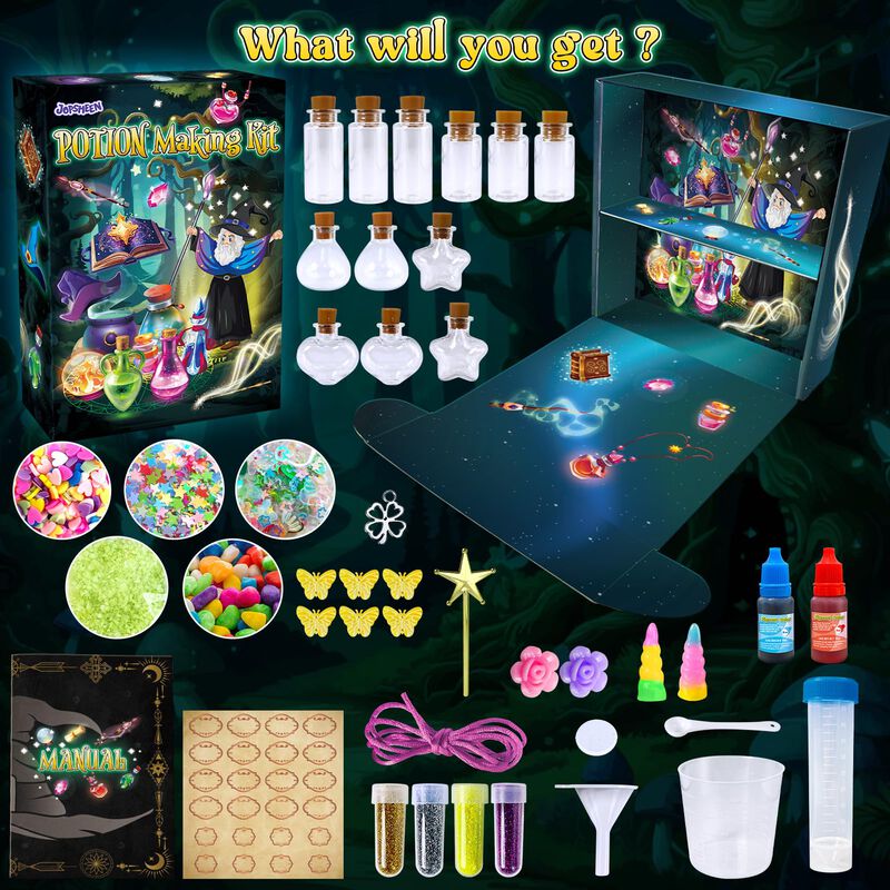Kit Para Hacer Pociones Jopsheen Para Ni&ntilde;os Con... image number null