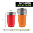 Vasos De Acero Inoxidable 470 Ml 6 Pzs