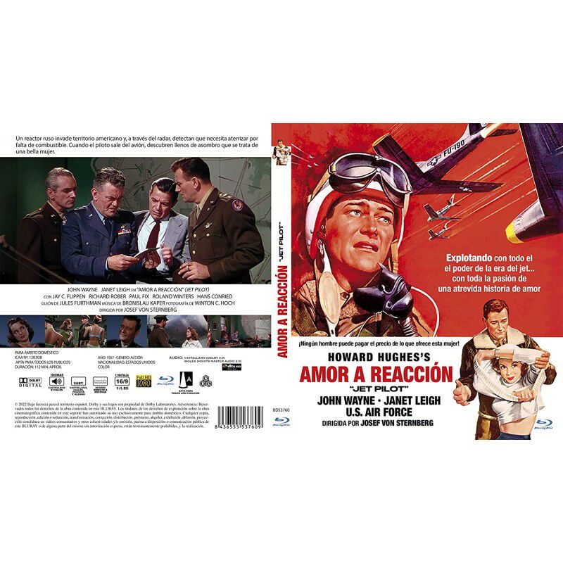Amor A Reacci&oacute;n Bd 1957 Jet Pilot [blu-ray] image number null