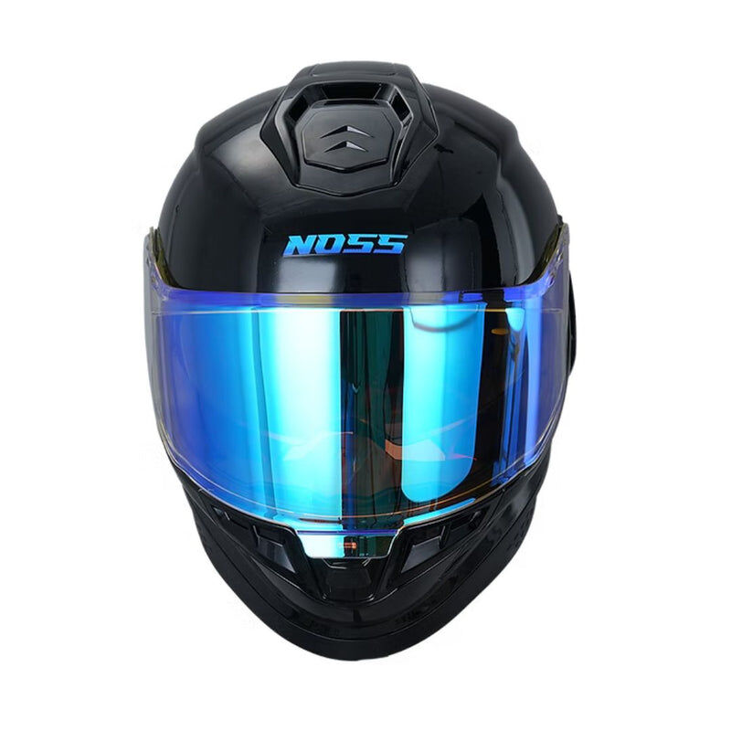 Casco Noss Ns-806 Cerrado S&oacute;lido Negro Xxl image number null