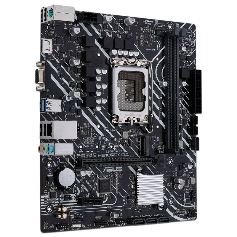 Tarjeta Madre Asus Micro-ATX H610m-k D4 S-1700 ... image number null
