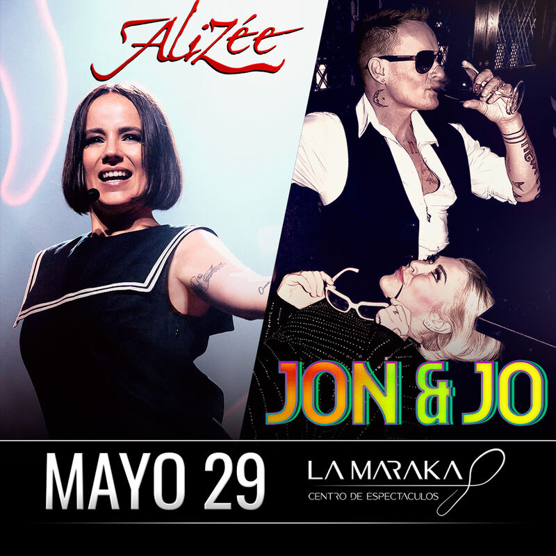 Aliz&eacute;e + Jo & Jon General, 29 de Mayo image number null