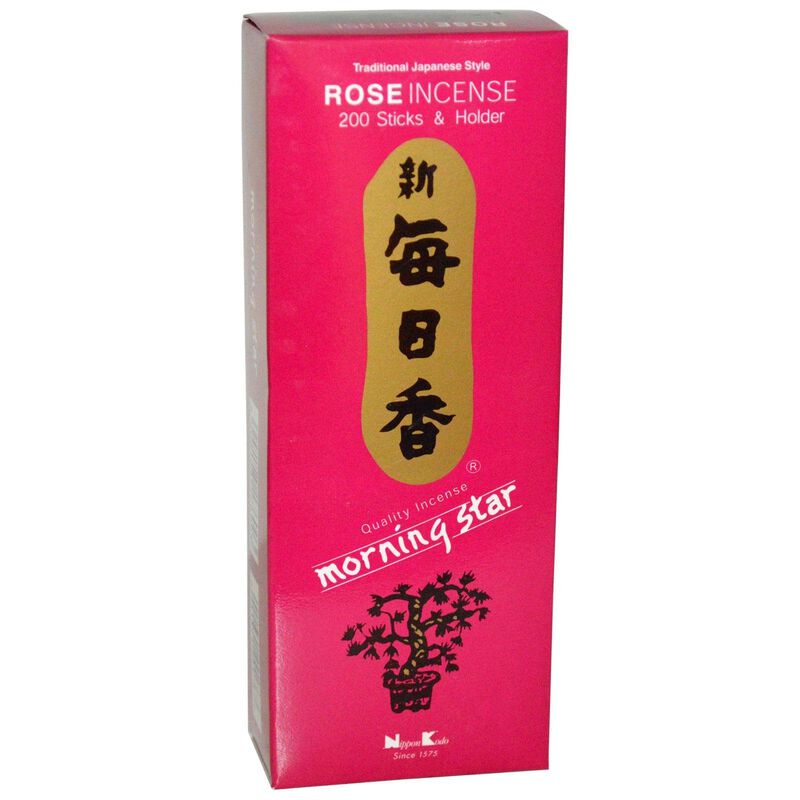 Incienso Nippon Kodo Morning Star Rose, 200 Var... image number null