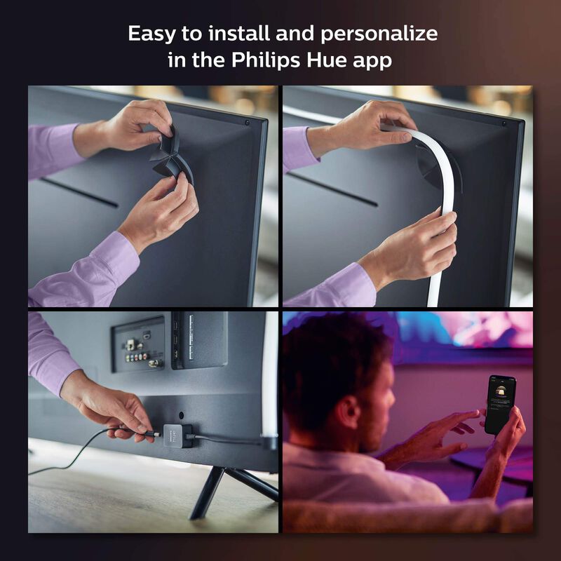 Tira De Luces Para Tv Inteligente Philips Hue P... image number null