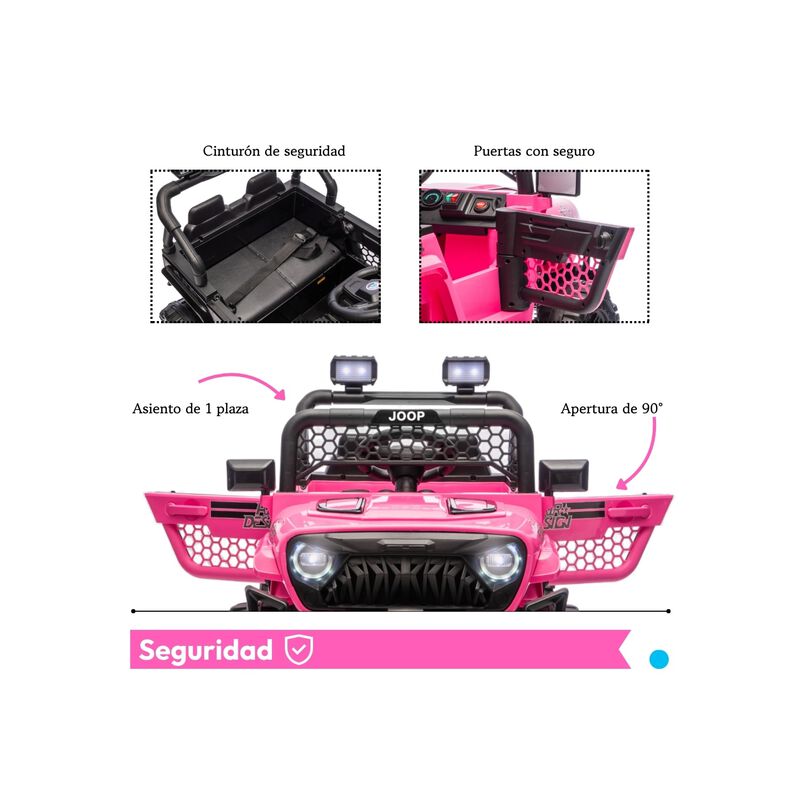 Carro El&eacute;ctrico Montable 12v Doble Motor Contro... image number null
