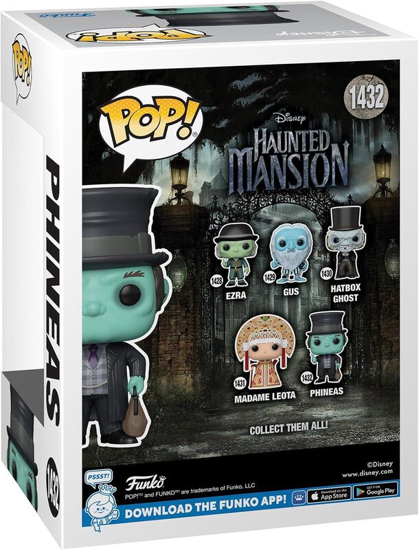 Haunted Mansion, Funko  Phineas #1432 image number null