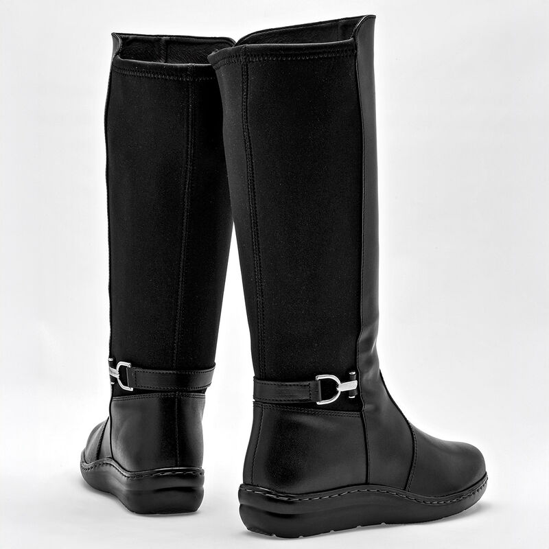 Green Love Bota para mujer negro image number null