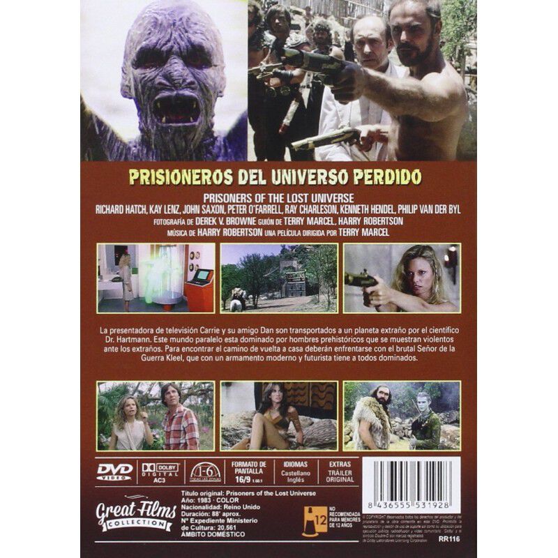Prisioneros Del Universo Perdido [dvd] image number null