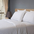 Juego de Sábanas Original Penguin Logo Matrimonial Blanco