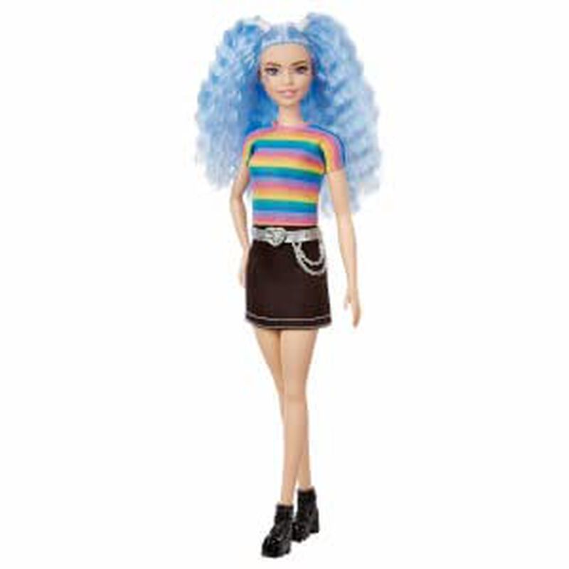 Mu&ntilde;eca De Moda Barbie Fashionistas Con Pelo Lar... image number null