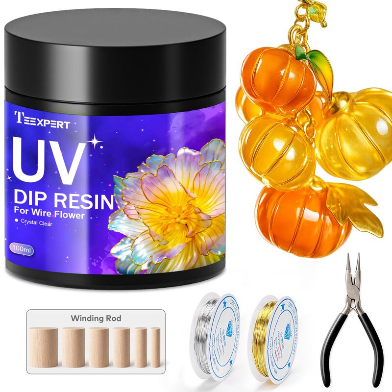 Kit De Manualidades Teexpert Resina Uv Para Sum... image number null