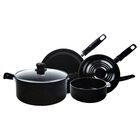 Bateria T-Fal Inicia 5 Pz Negra 2.0 Mm