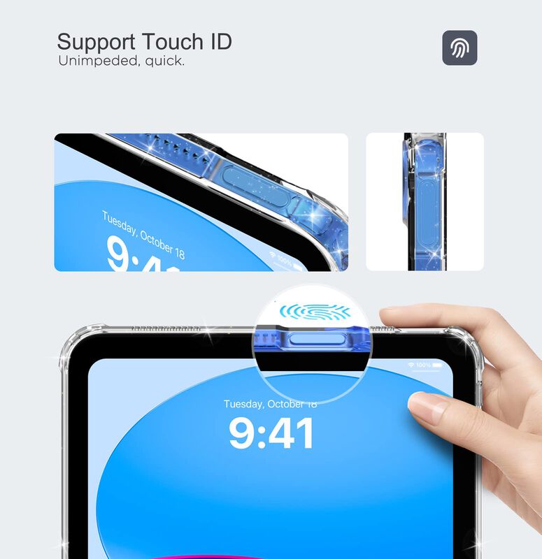 Funda Para Tableta Moko Clear Para Ipad 11.&ordf; Ge... image number null