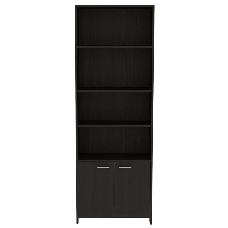 Librero Mil&aacute;n Wengue con Dos Puertas Abatibles ... image number null