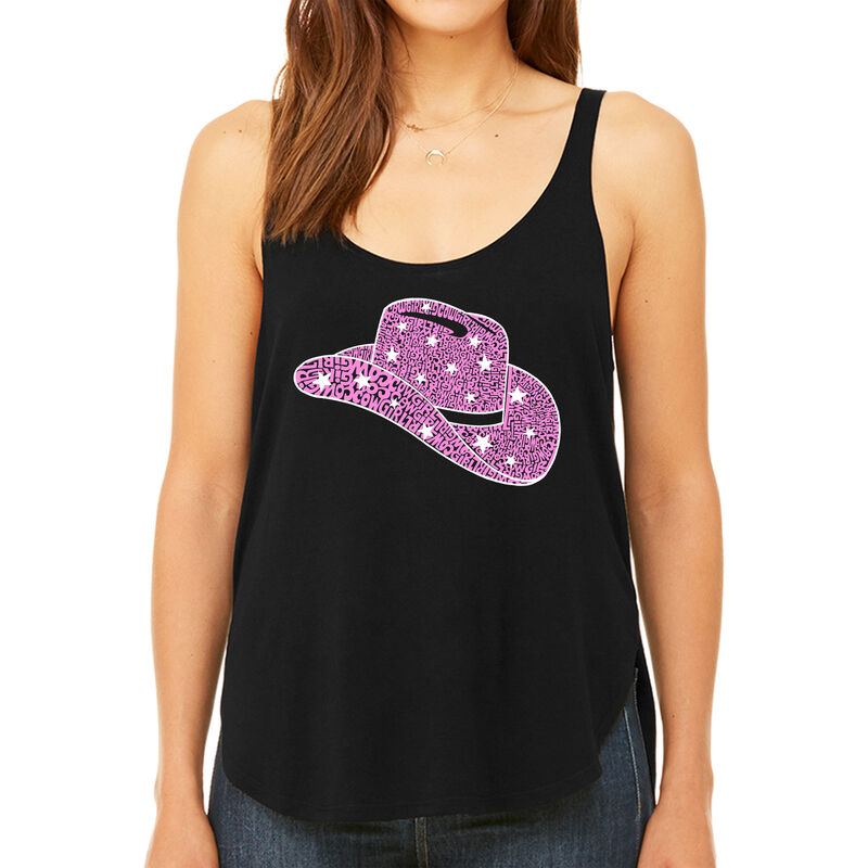 Tank Top Holgado Premium Word Art Para Mujer - ... image number null