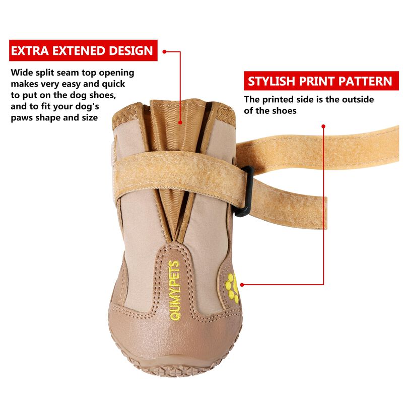 Botas Qumy Para Perros &ndash; Protectores De Patas P... image number null