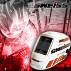 Careta Electr&oacute;nica marca Sweiss la mas ligera y moderna