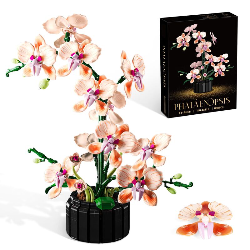 Set De Construcci&oacute;n Lodikisbay Flor De Orqu&iacute;dea... image number null