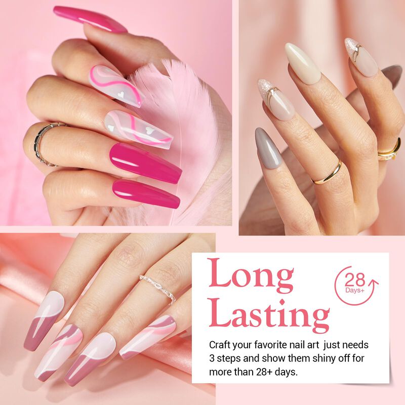 Kit De U&ntilde;as Azurebeauty Dip Powder, 29 Unidades... image number null