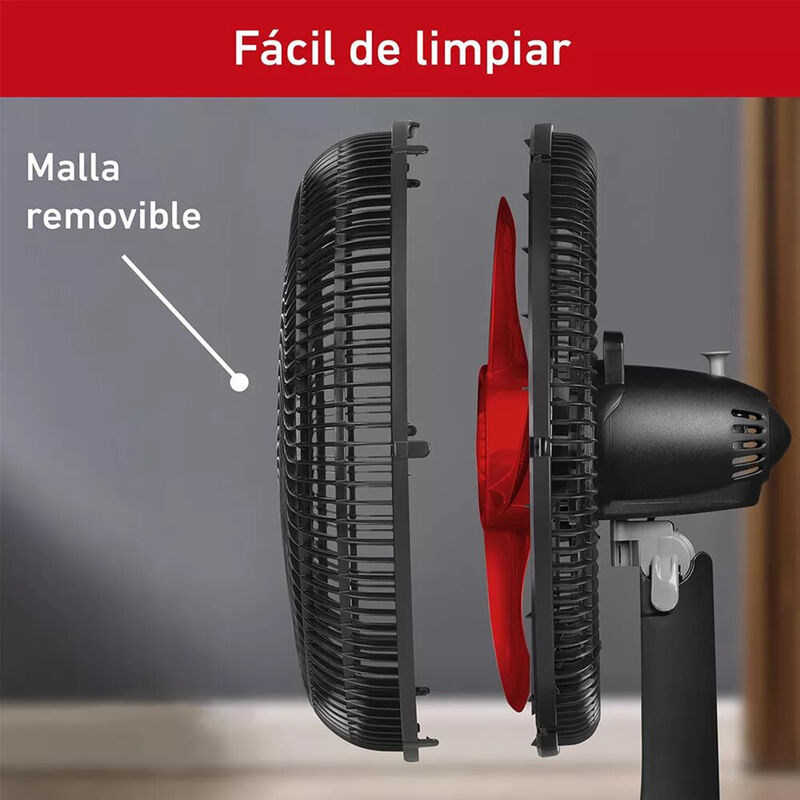 Ventilador de pedestal 18” Silencioso T-FAL Tur... image number null
