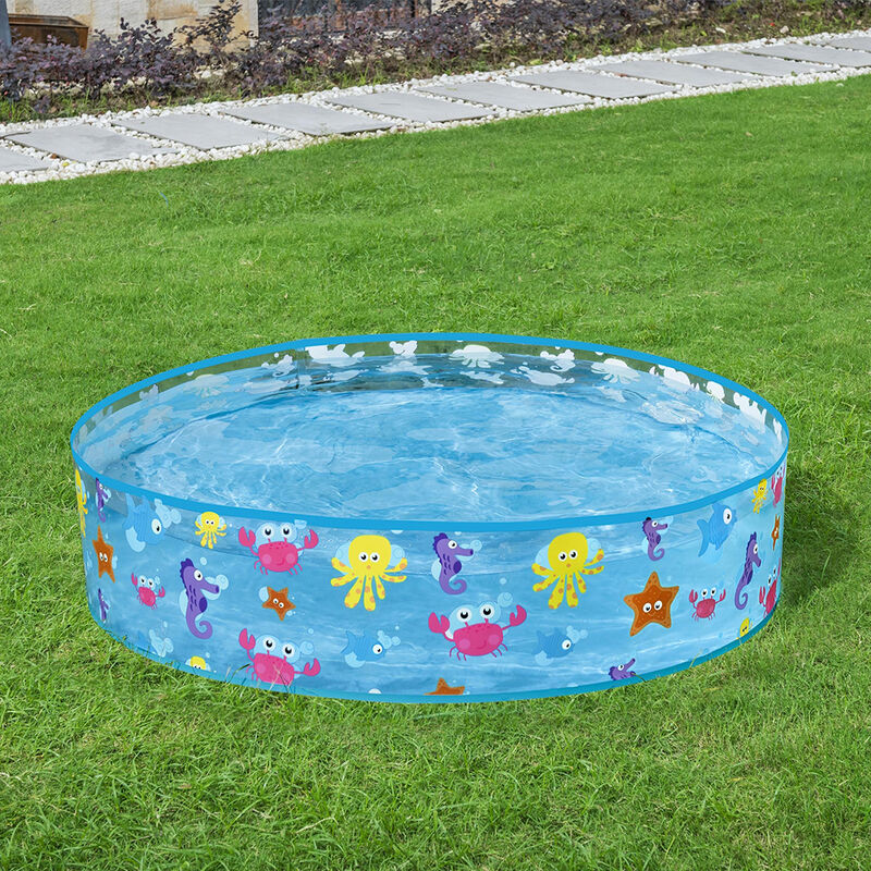 Alberca Circular Infantil Animales Marinos 122 ... image number null