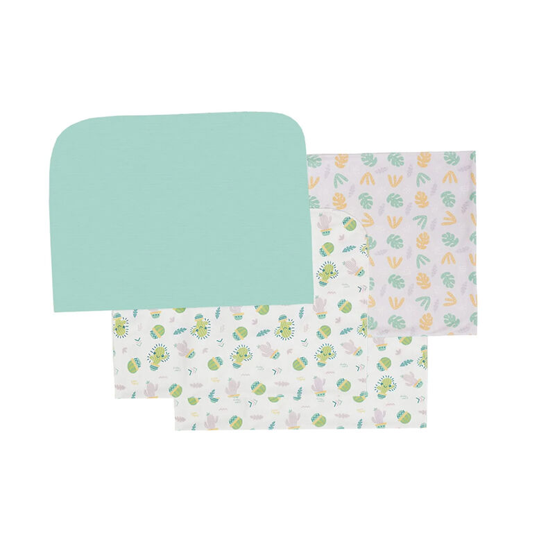 S&aacute;bana Reci&eacute;n Nacido Baby Mink Manta 4pz Blanco... image number null