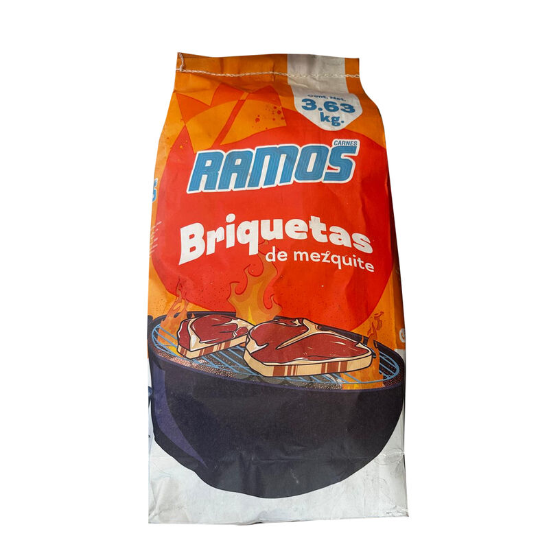 Briquetas De Mezquite Carnes Ramos 3.63kg image number null