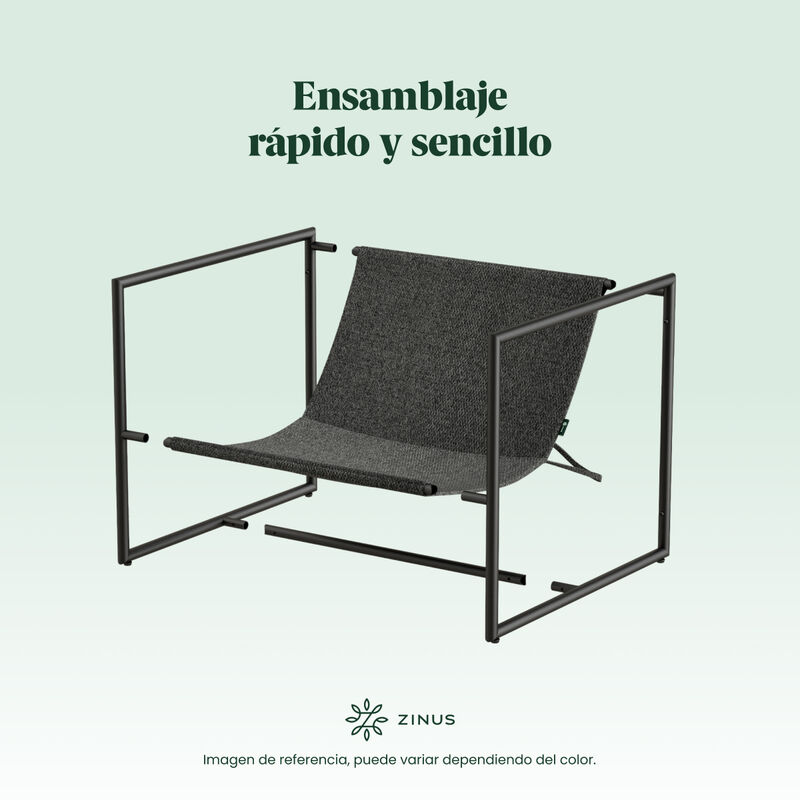 Zinus | Silla De Metal Zinus Aidan Con Cojines ... image number null
